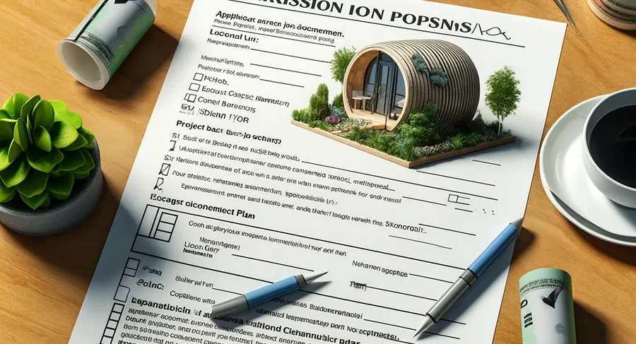 garden pod permission uk