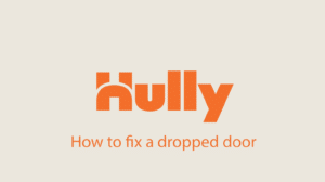 How to fix a dropped door